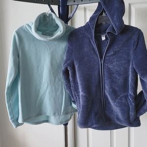 2 old navy active jackets/tops